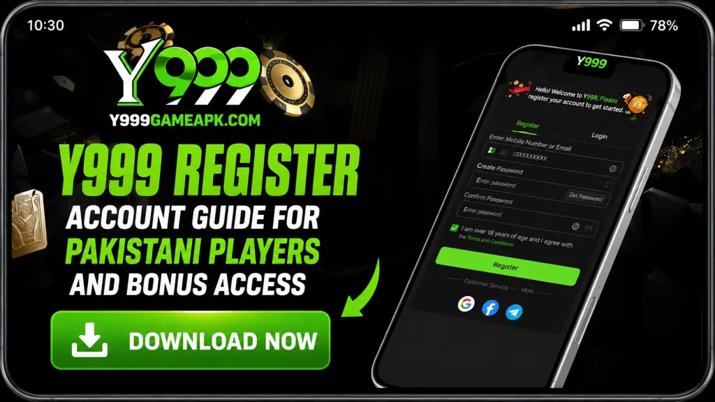 Y999 Game Registration image